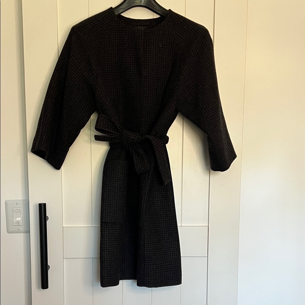 COS Black Pea Coat